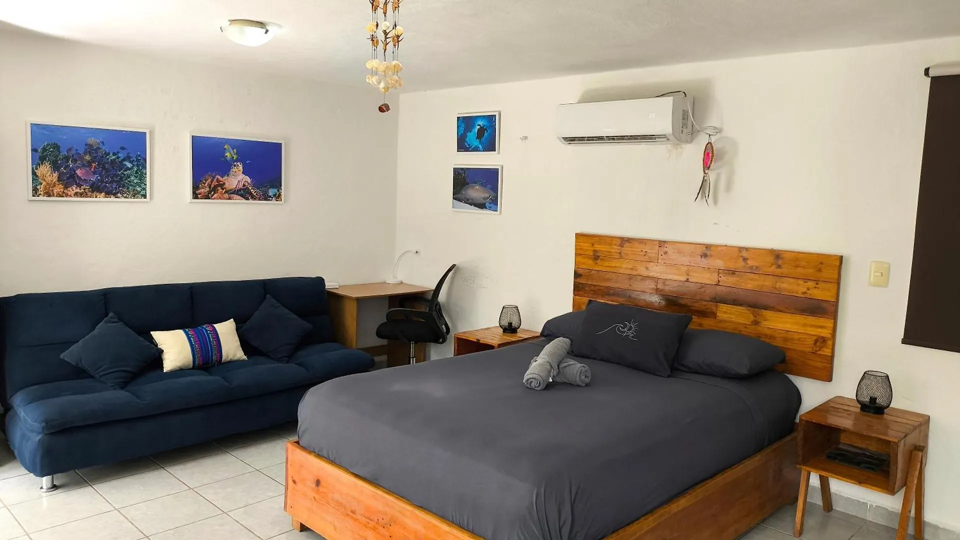 Equipped Yaxkin Studio On Downtown, 3 Blocks Away From Sea, Close To Restaurants Cozumel